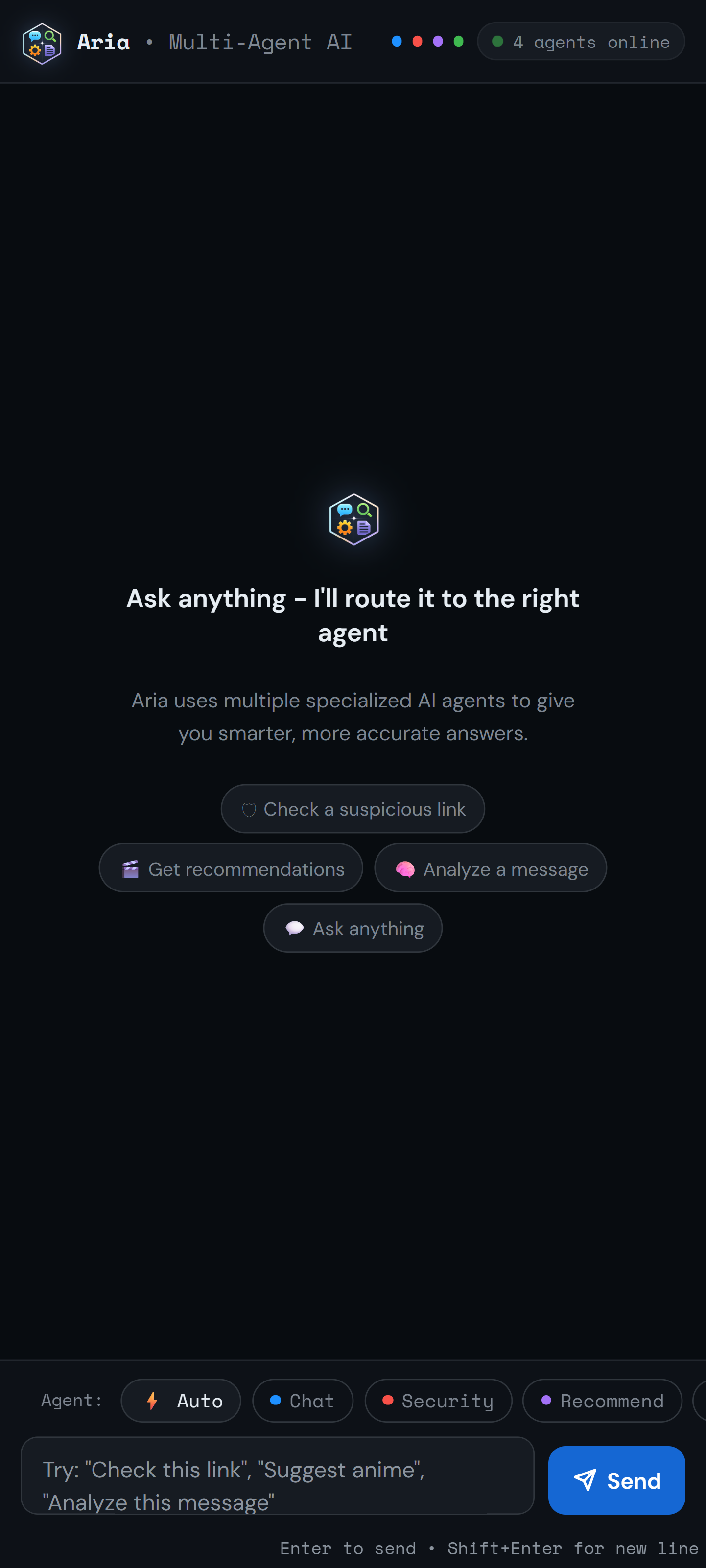 Aria system overview