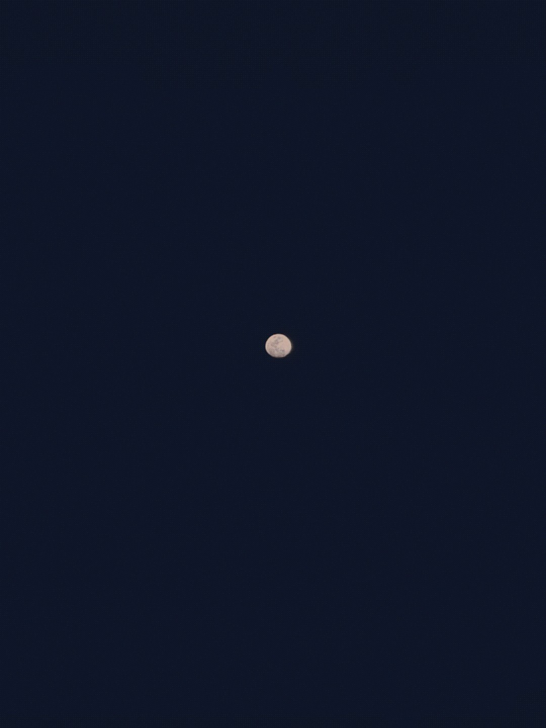 Moon with phantom filter